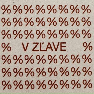 V ZĽAVE - posledné kúsky