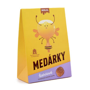 BeeLOL medové cukríky so šalviou, eko balenie - odvcely.sk